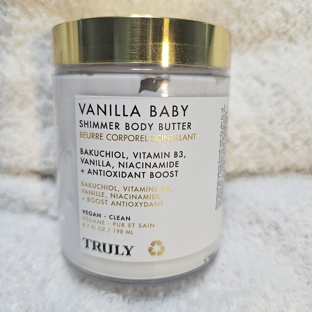 Truly Vanilla Baby Shimmer Body Butter